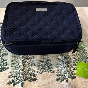 Vera Bradley Midnight Blue Quilted Pouch